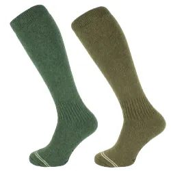 233 - Men's Knee High Lambswool Socks (2 Pack)