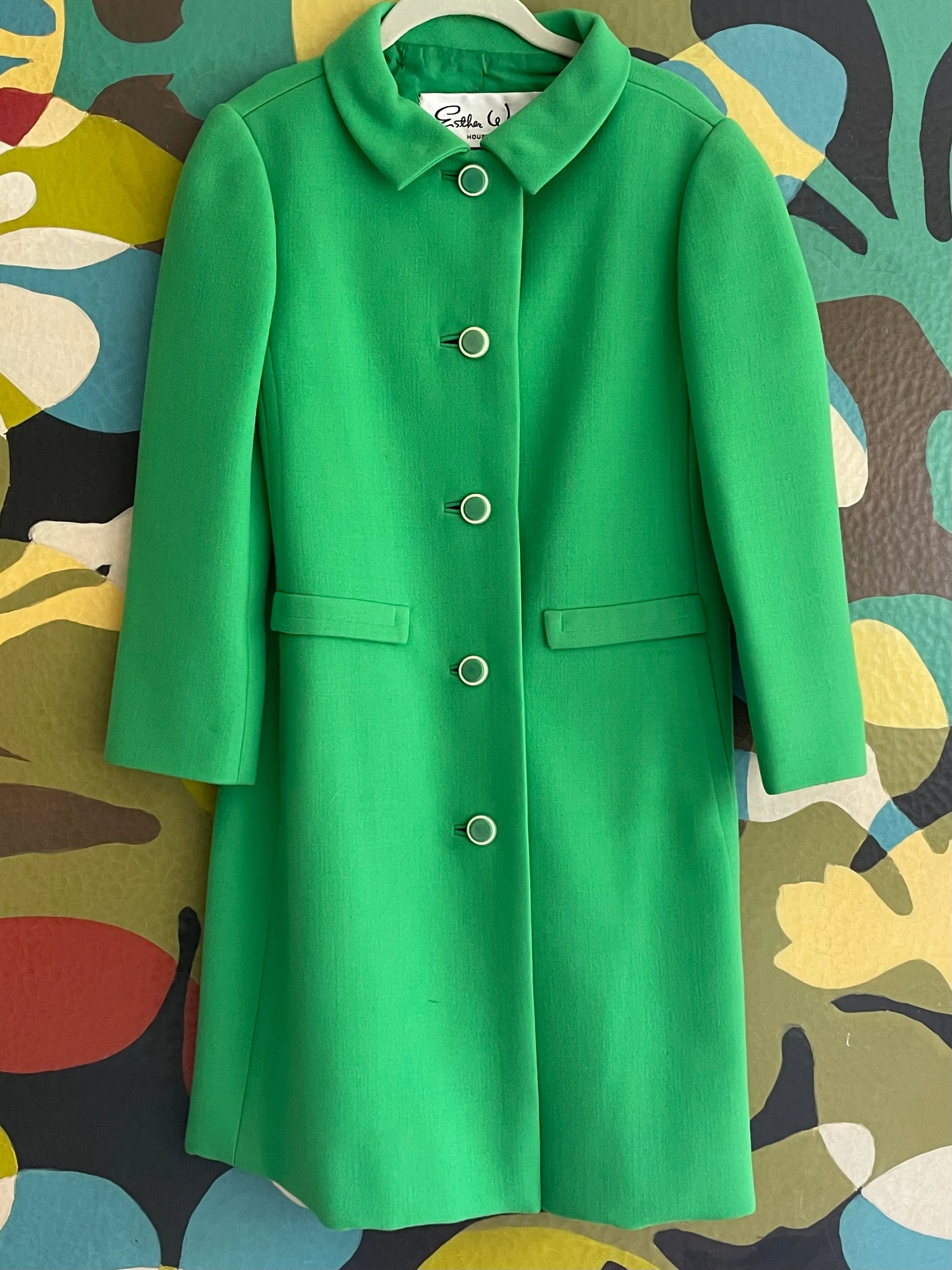 Apple Green Winter Coat