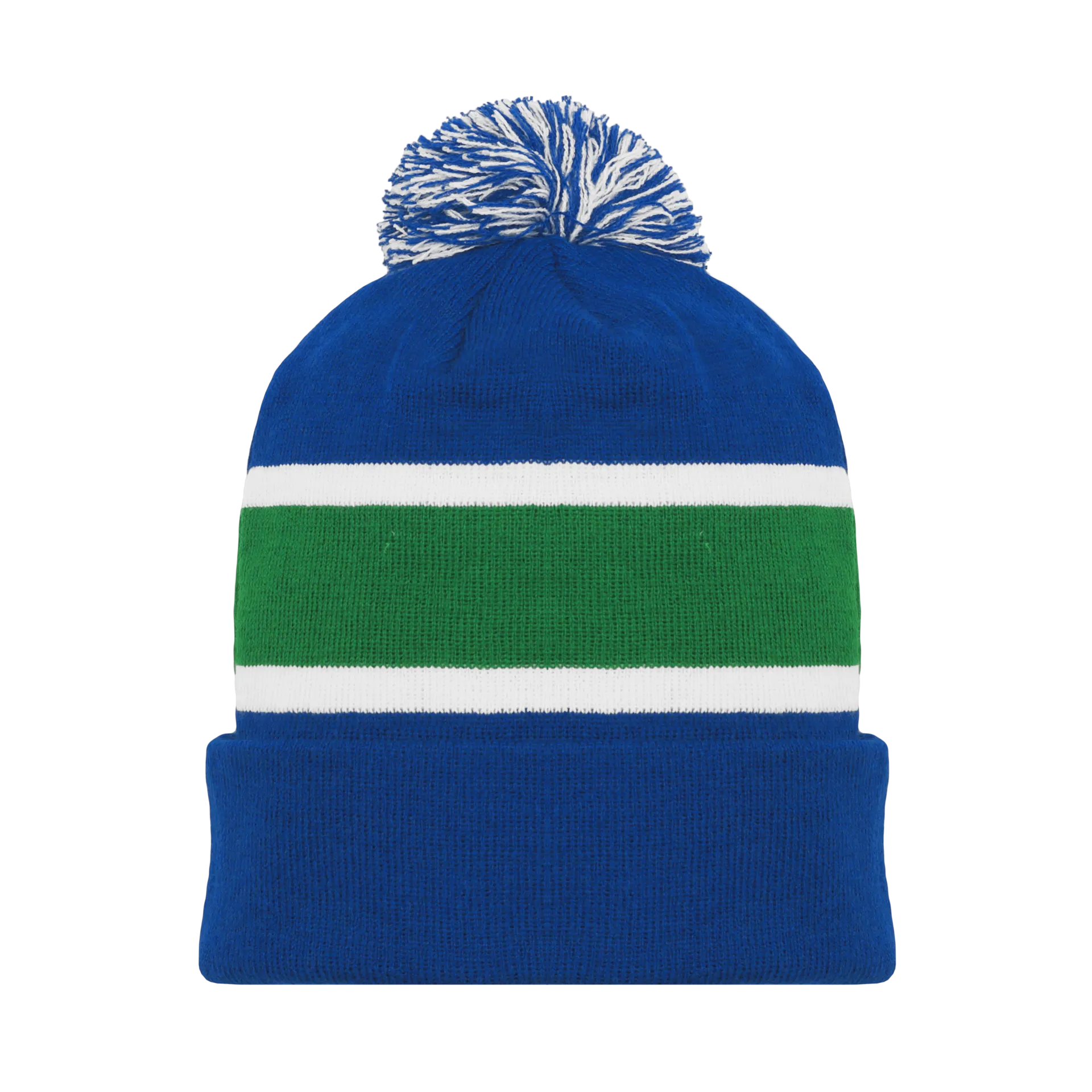 Athletic Knit (AK) A1830Y-722 Youth Vancouver Royal Blue Hockey Toque/Beanie