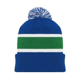 Athletic Knit (AK) A1830Y-722 Youth Vancouver Royal Blue Hockey Toque/Beanie