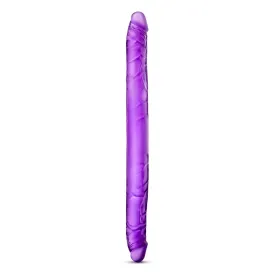 B Yours 16 Inch Double Dildo Purple