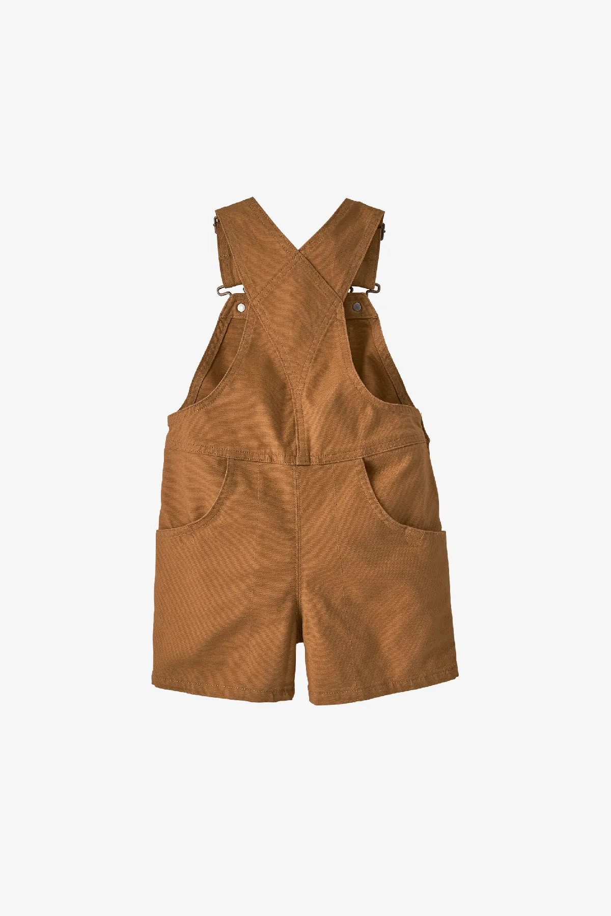 Baby Stand Up Shortalls - Umber Brown