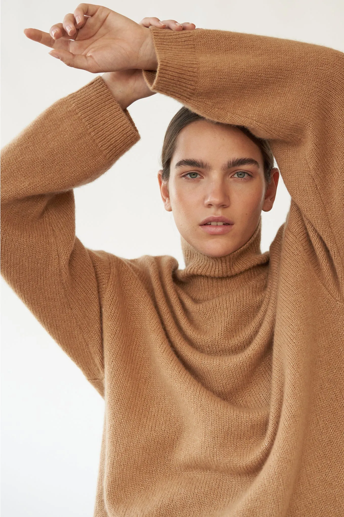 BEZ KNIT - CAMEL - SILK/CASHMERE