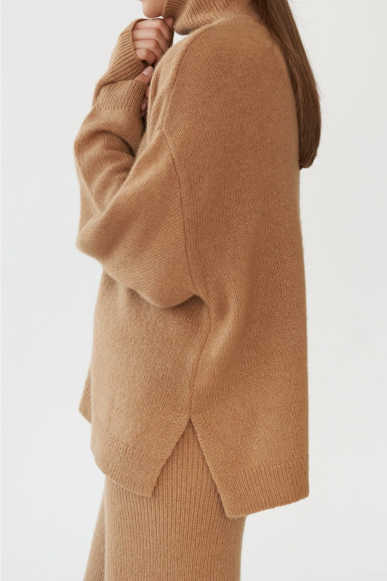 BEZ KNIT - CAMEL - SILK/CASHMERE