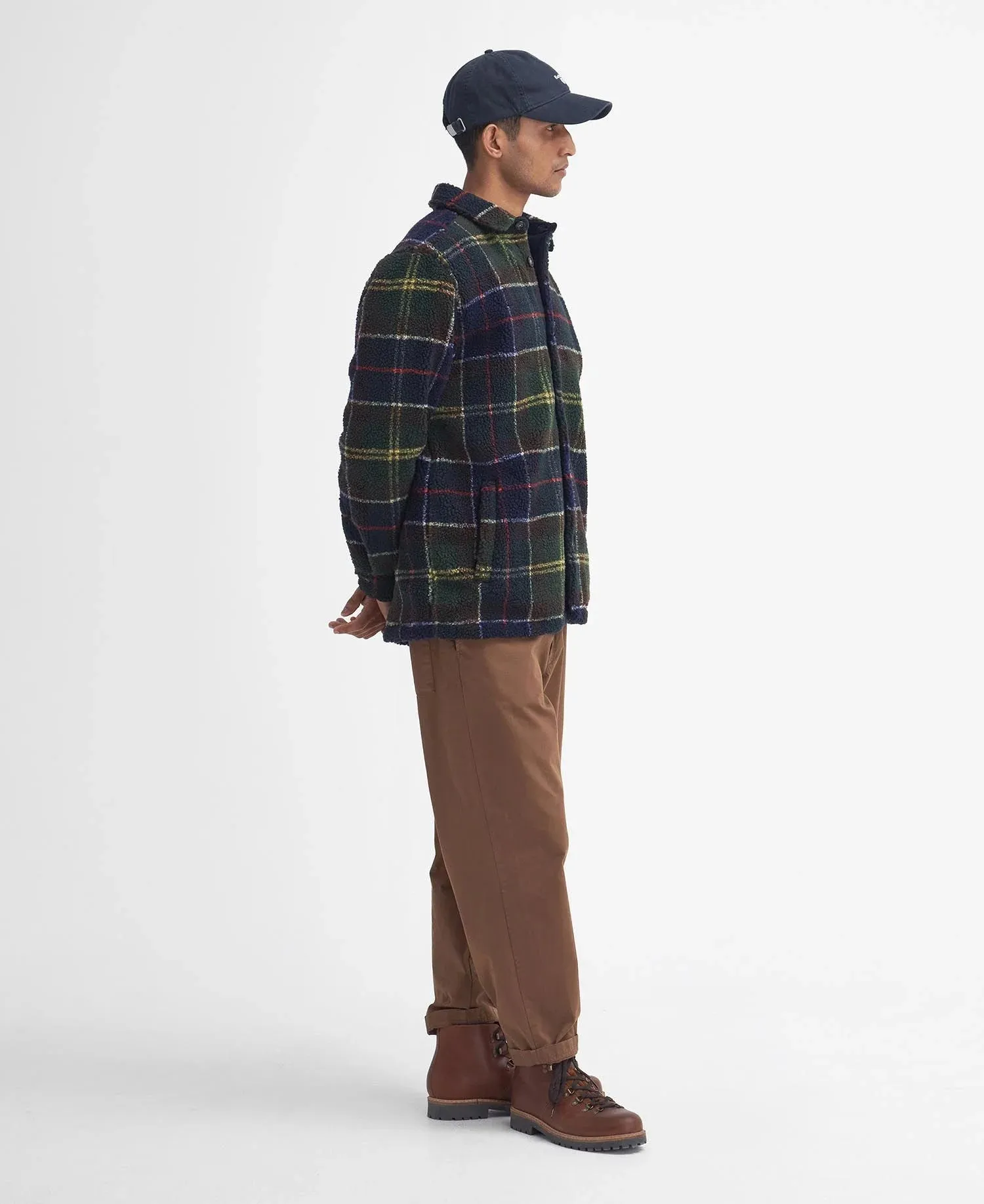 Bryson Tartan Fleece Overshirt - Classic Tartan