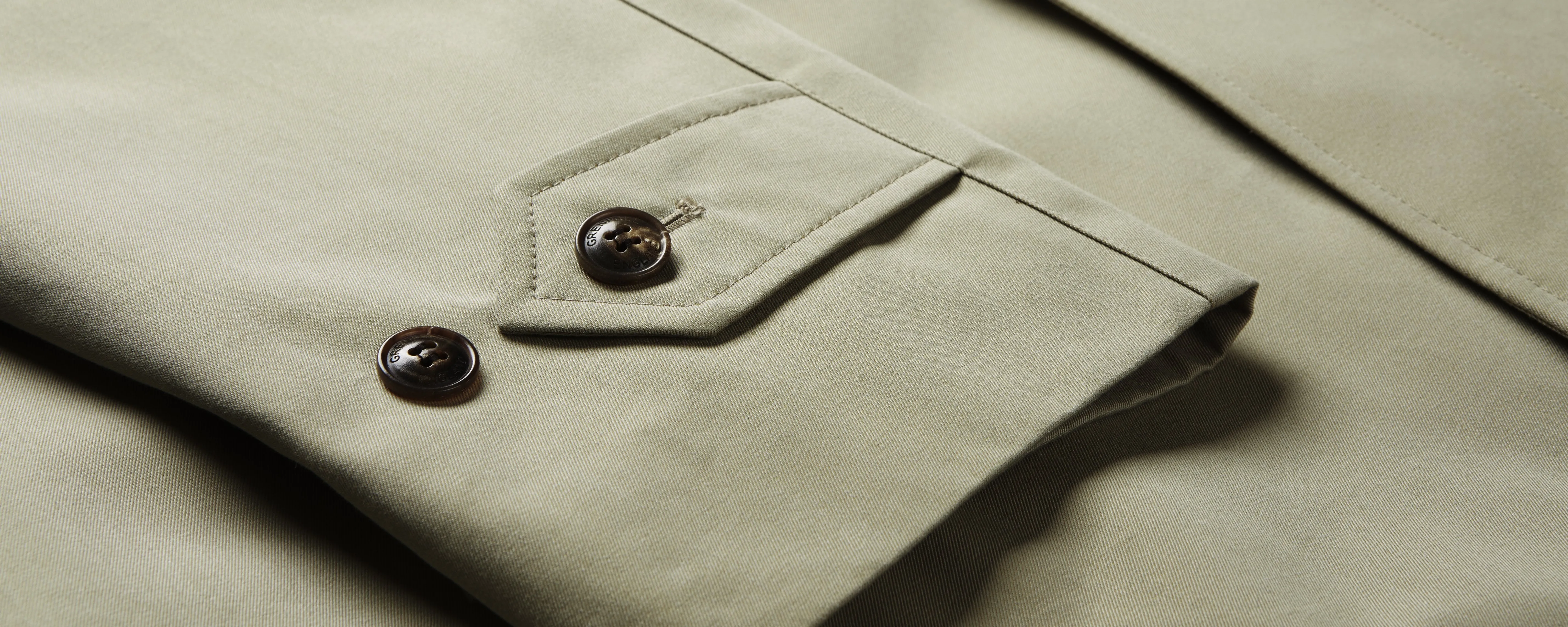 Campbell Cotton Gabardine Beige