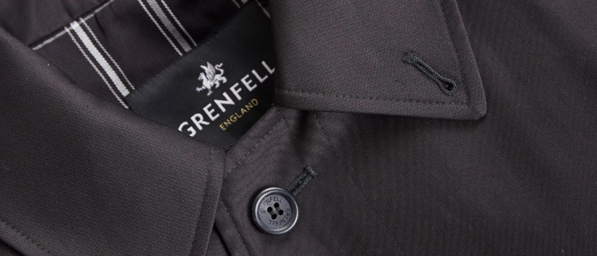 Campbell Cotton Gabardine Black