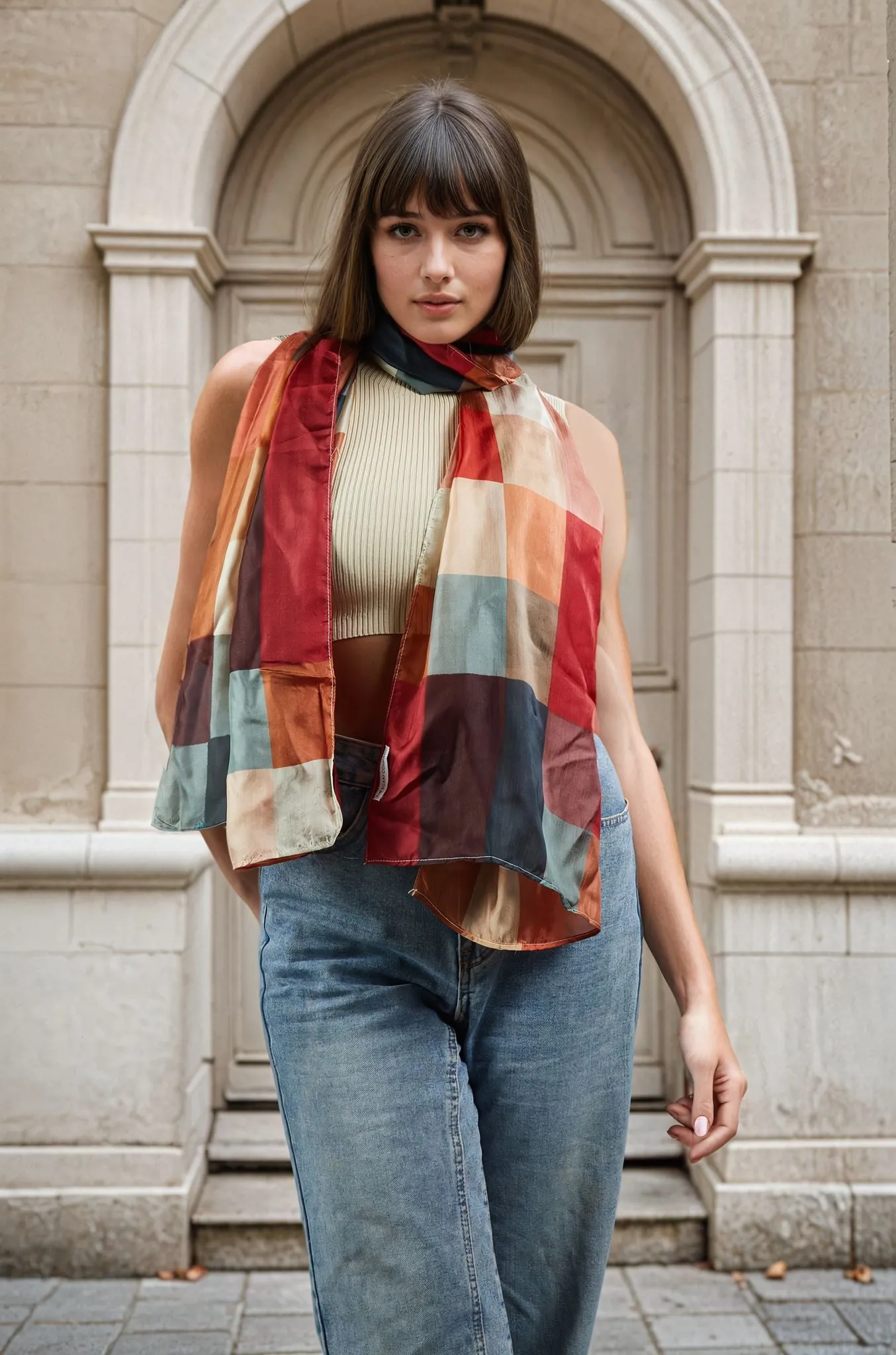 Colette Silk Scarf