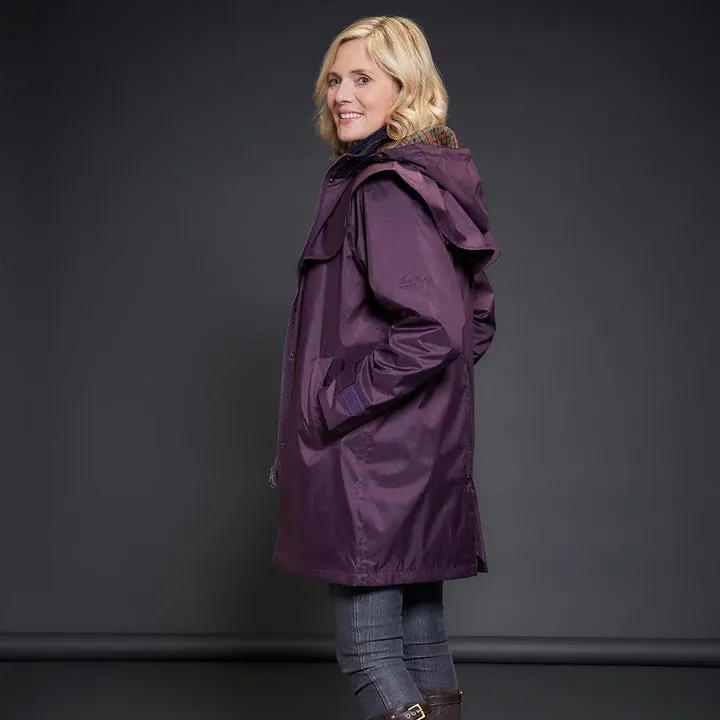 Cotswold Ladies Waterproof Coat - Blackberry