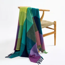 County Wicklow "Dublin Nights" Lambswool Throw