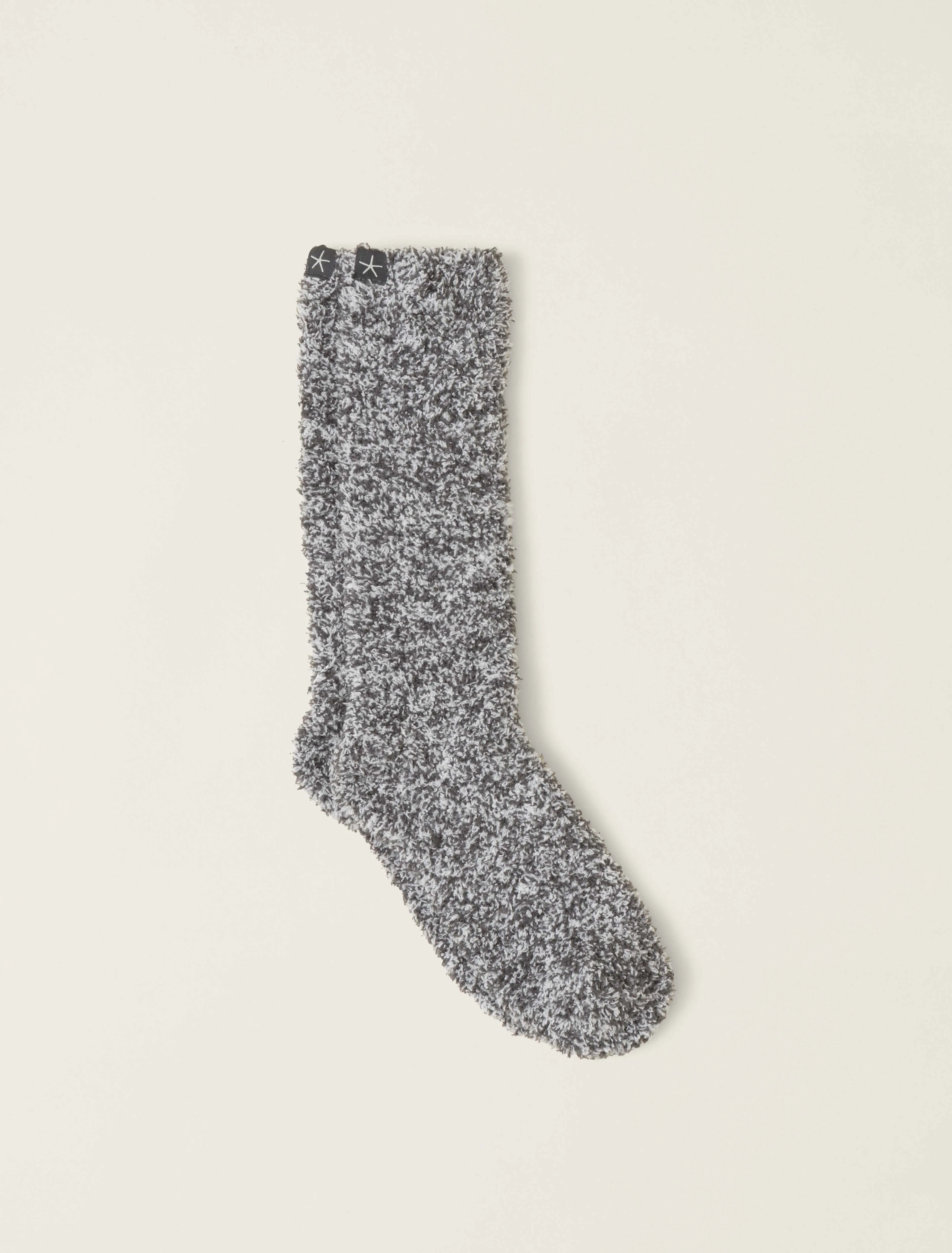 Cozychic Heathered Socks - Slate Blue / White