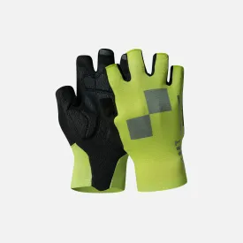 Cycling Half Finger Gloves Number 2 Yellow Green