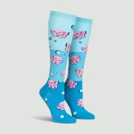 Dancing Axolotl Women's Knee High Socks