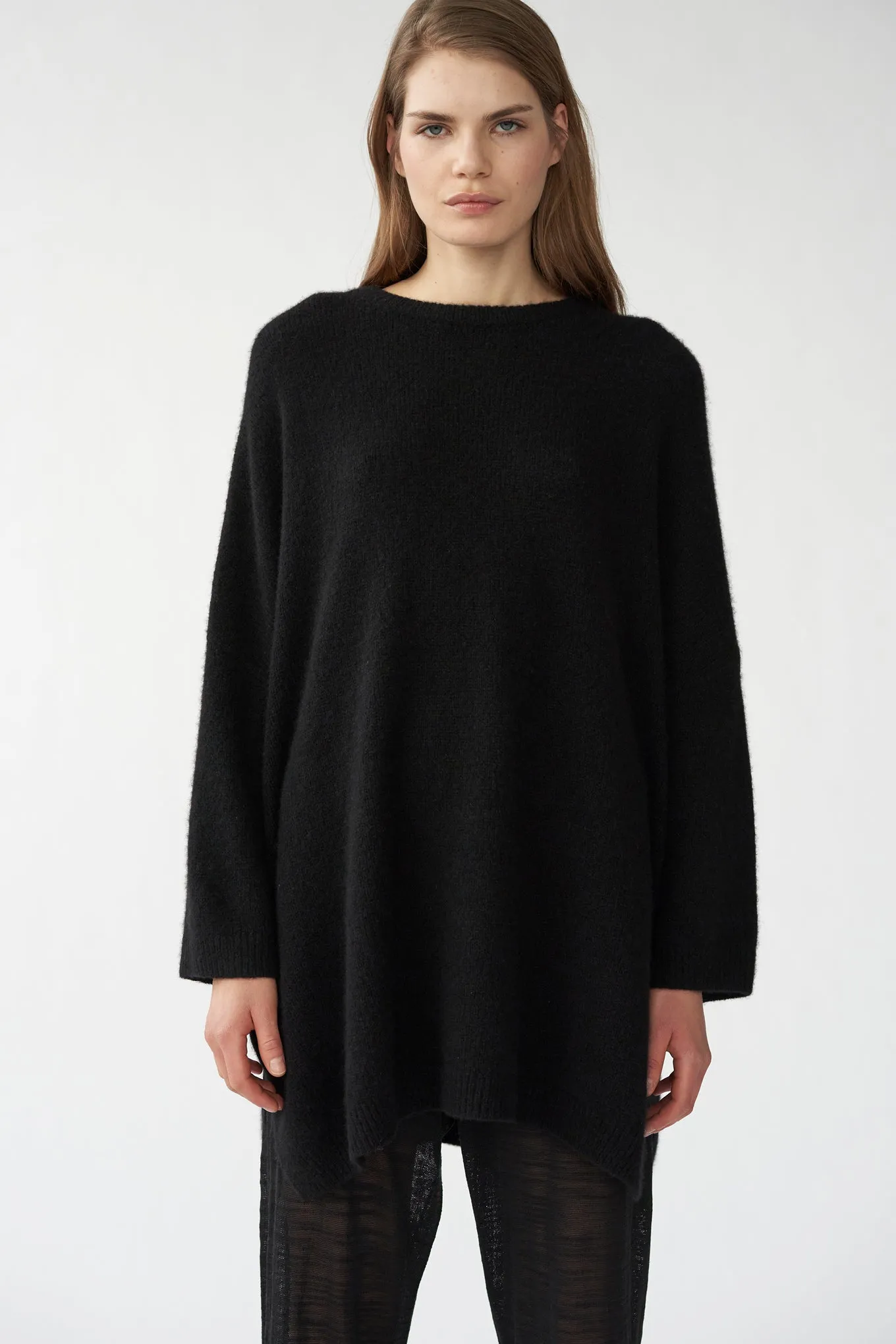 DEAN KNIT - BLACK - SILK/CASHMERE