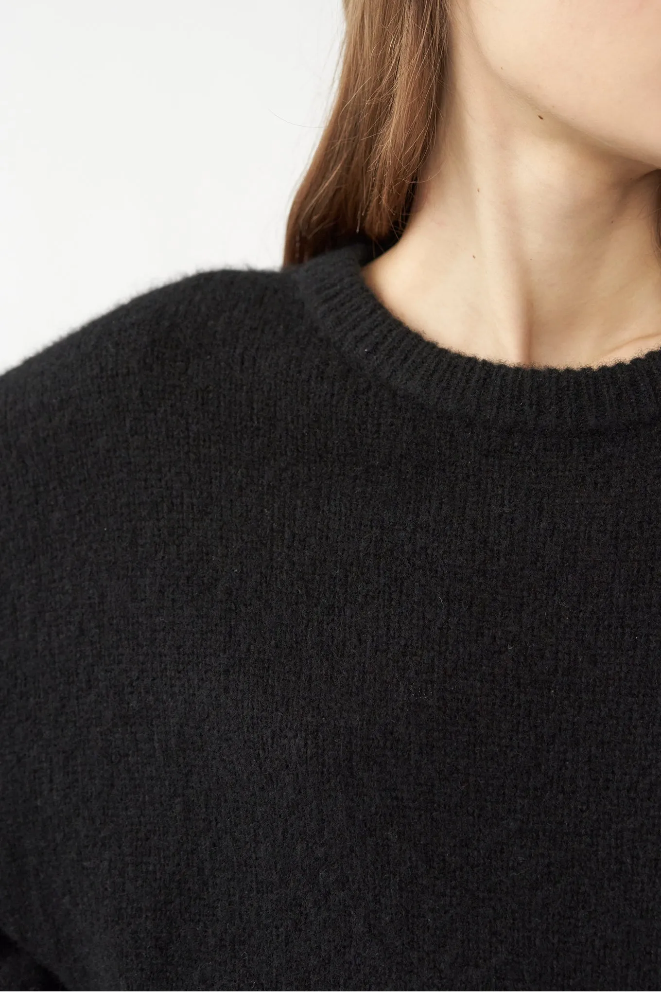 DEAN KNIT - BLACK - SILK/CASHMERE