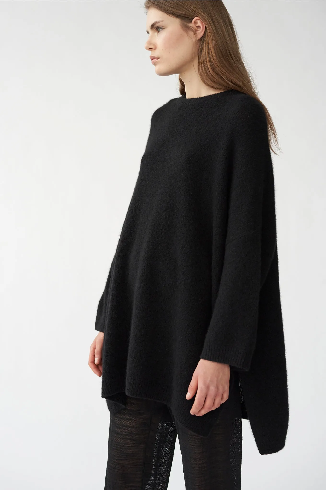 DEAN KNIT - BLACK - SILK/CASHMERE