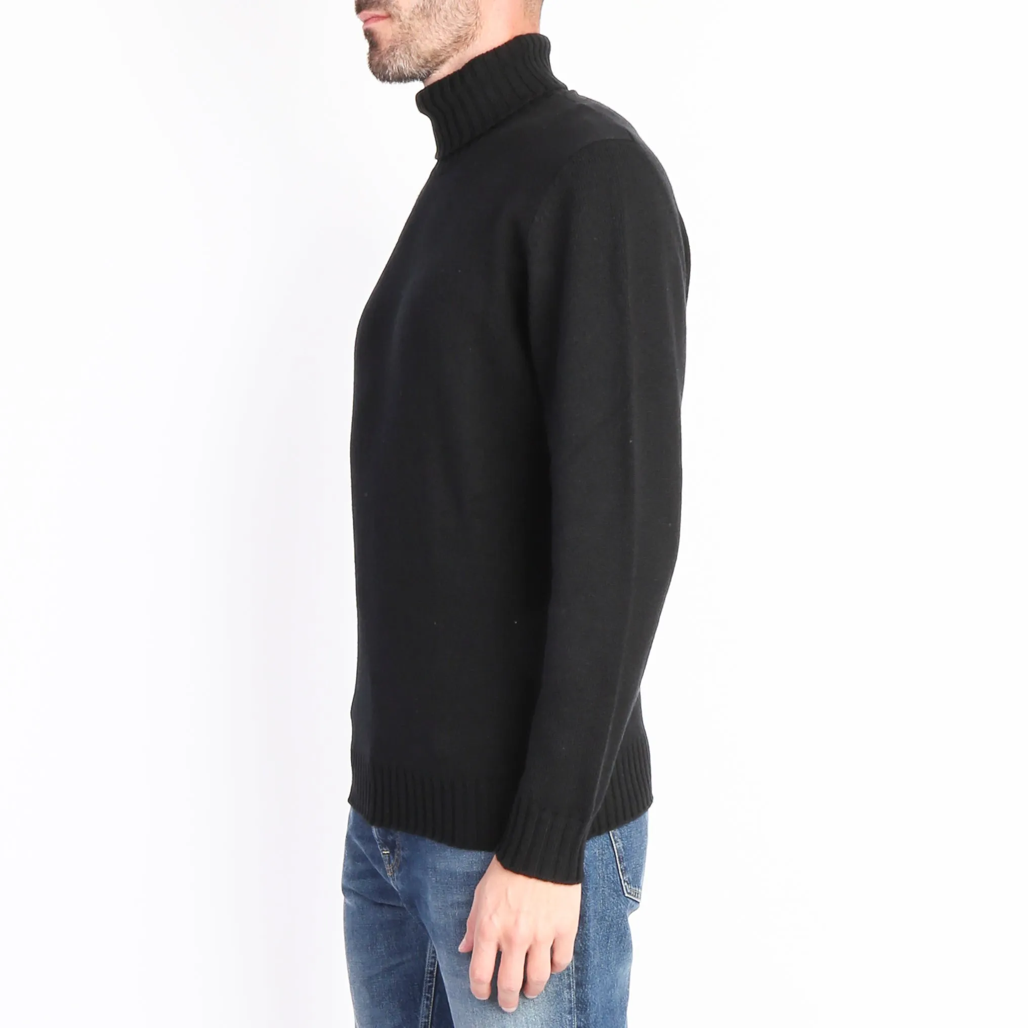 FILIPPO DE LAURENTIIS DOLCEVITA DV3ML WC7R SWEATER BLACK