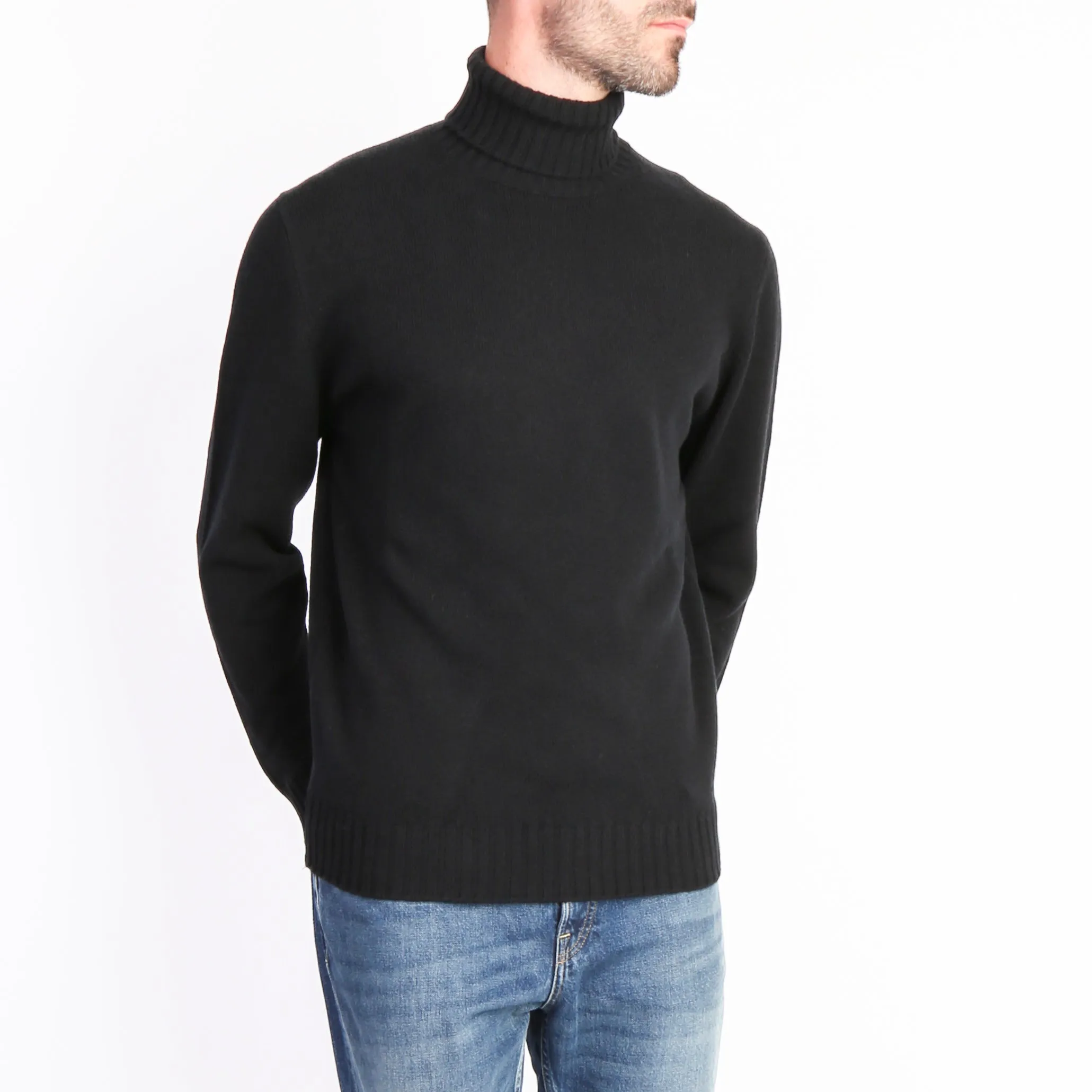 FILIPPO DE LAURENTIIS DOLCEVITA DV3ML WC7R SWEATER BLACK