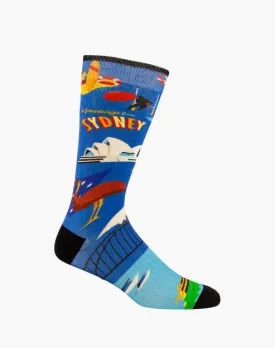 Greetings from Sydney Men's Bamboo Socks