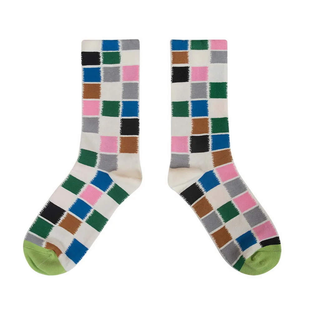 Himiyako Novelty Socks w/ Abstract Patterns BMH901