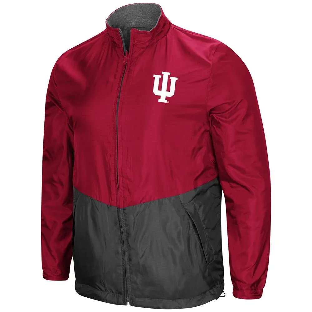 Indiana Hoosiers "Halfback" Reversible Polar Fleece/Rain Jacket