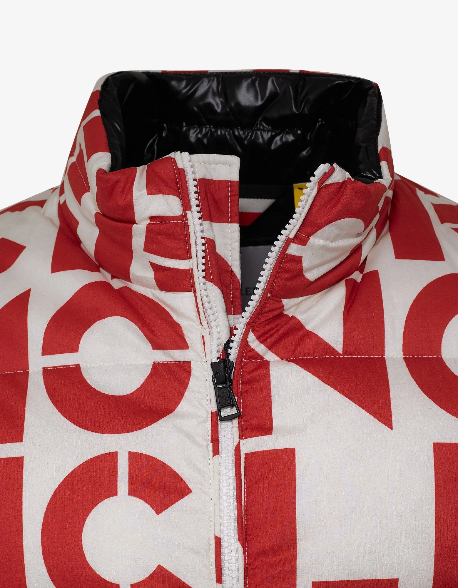 Jehan All-Over Logo Print Nylon Down Jacket