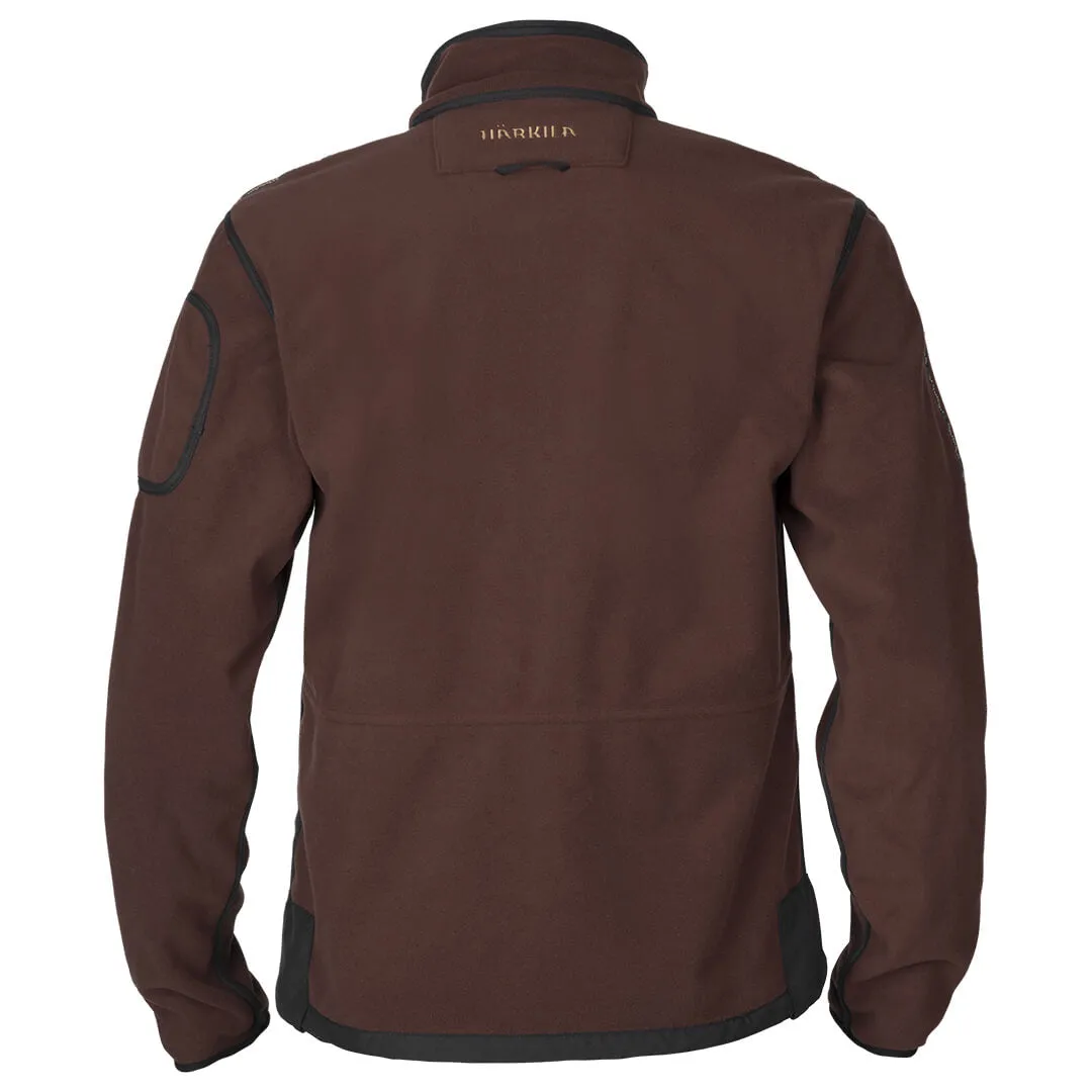 Kamko Fleece - Green/Bordeaux by Harkila