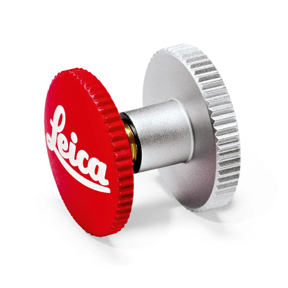 Leica Soft Release Button, 12mm, Red