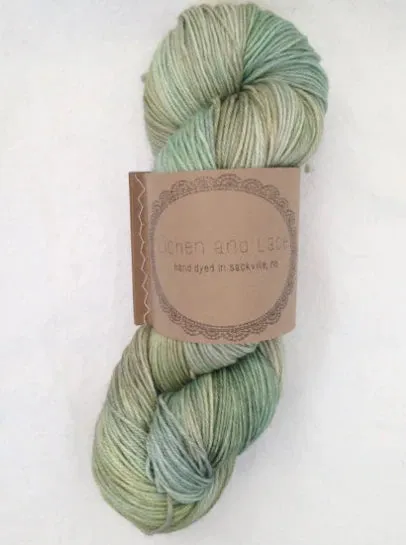 LIchen and Lace 80/20 Sock