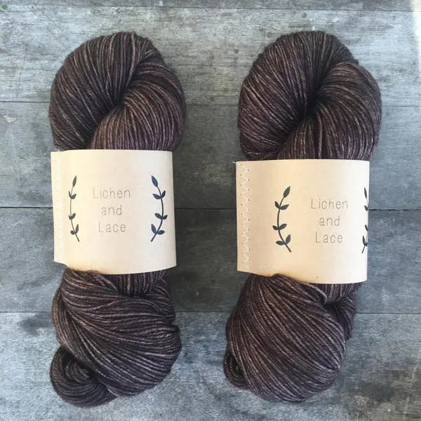 LIchen and Lace 80/20 Sock