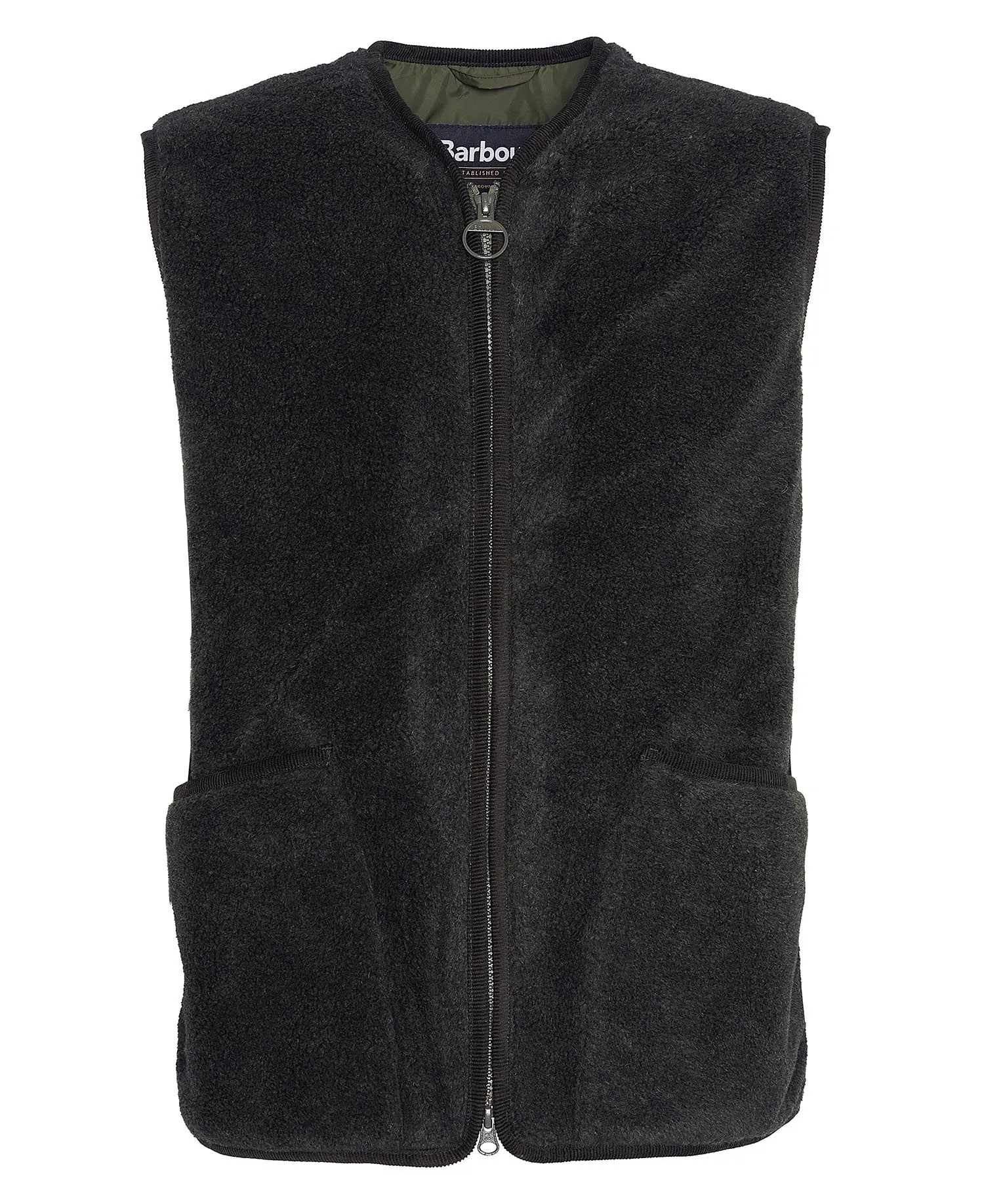 Liddesdale Fleece Vest - Olive Mix