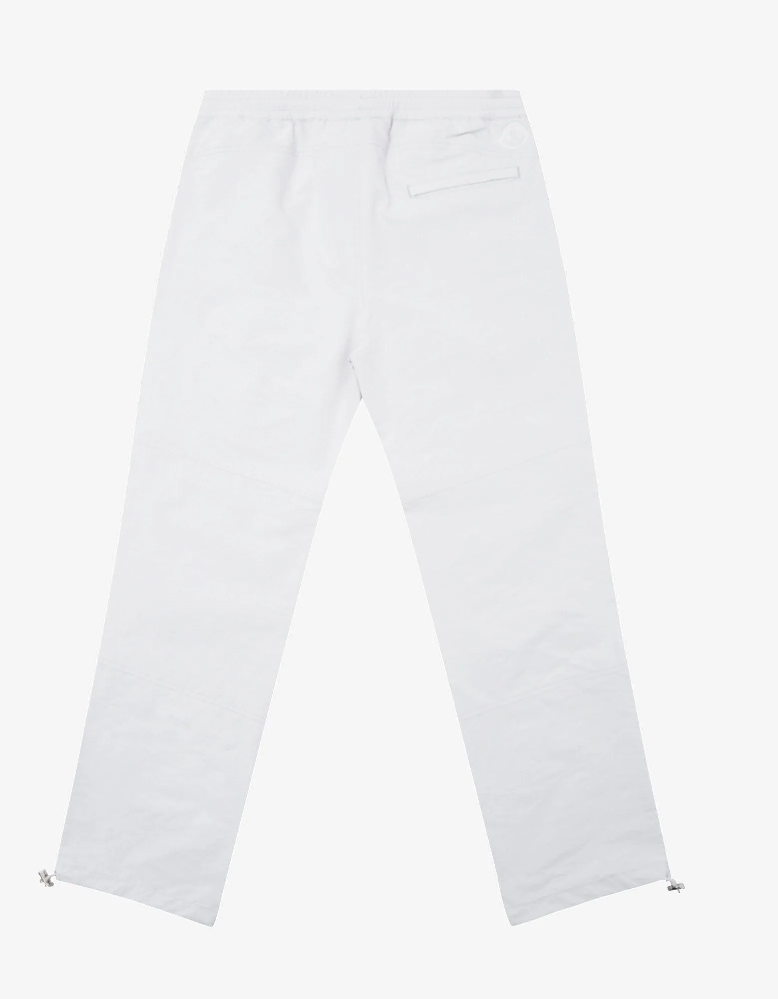 Light Grey Nylon Athletic Trousers