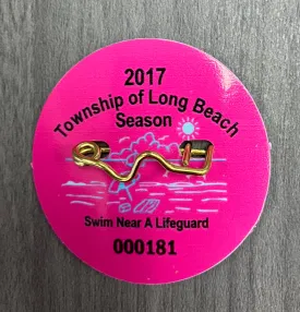 Long Beach Township 2017 Seasonal Beach Badge