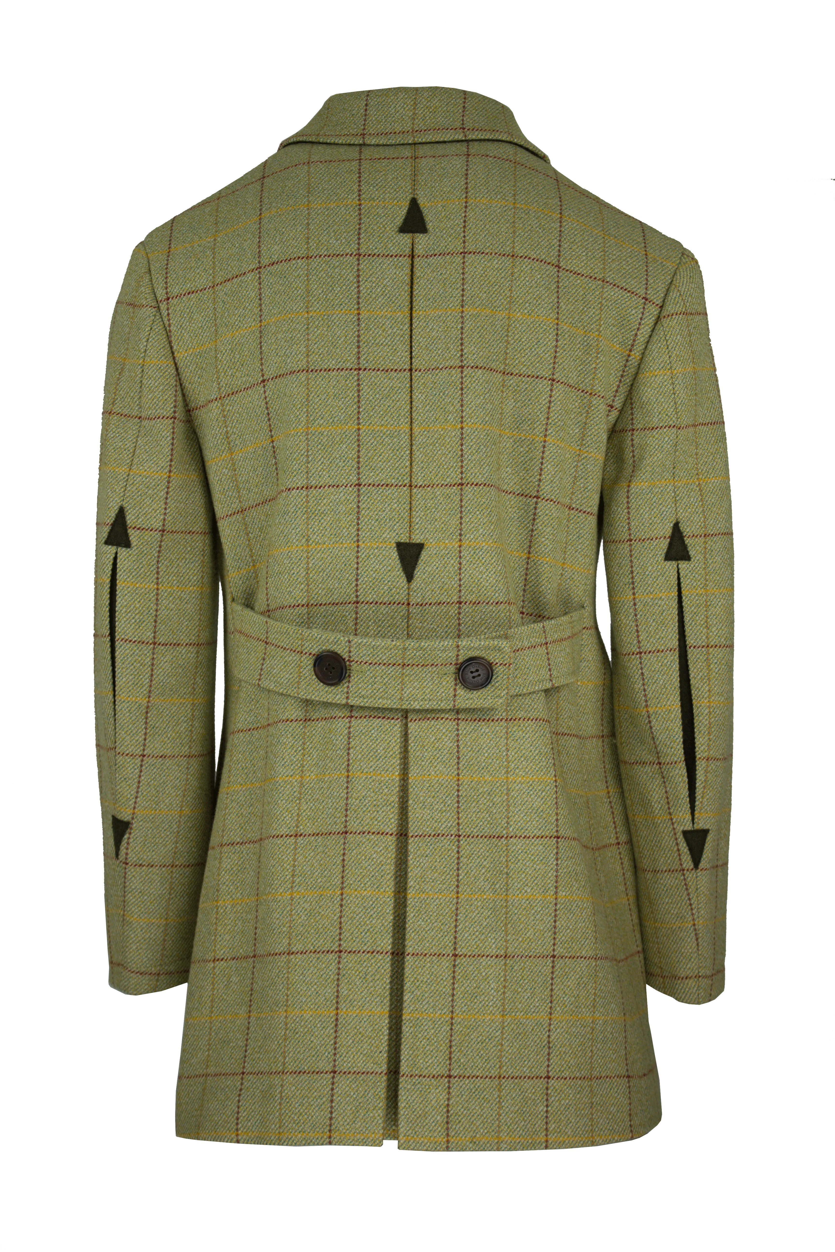 LTW02 - Women's Tailored Tweed Coat - WHEAT