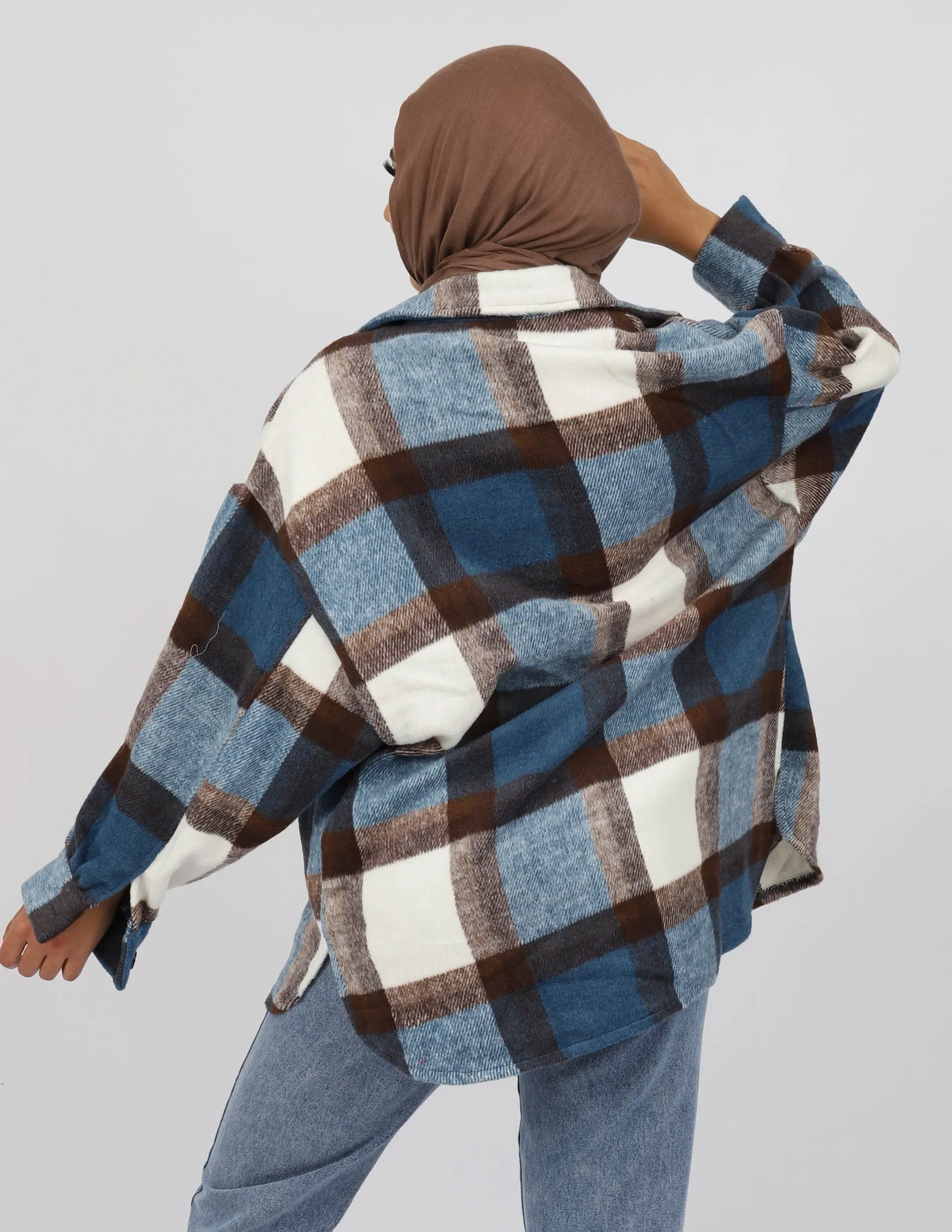 Lux Checkered Fleece Shirt