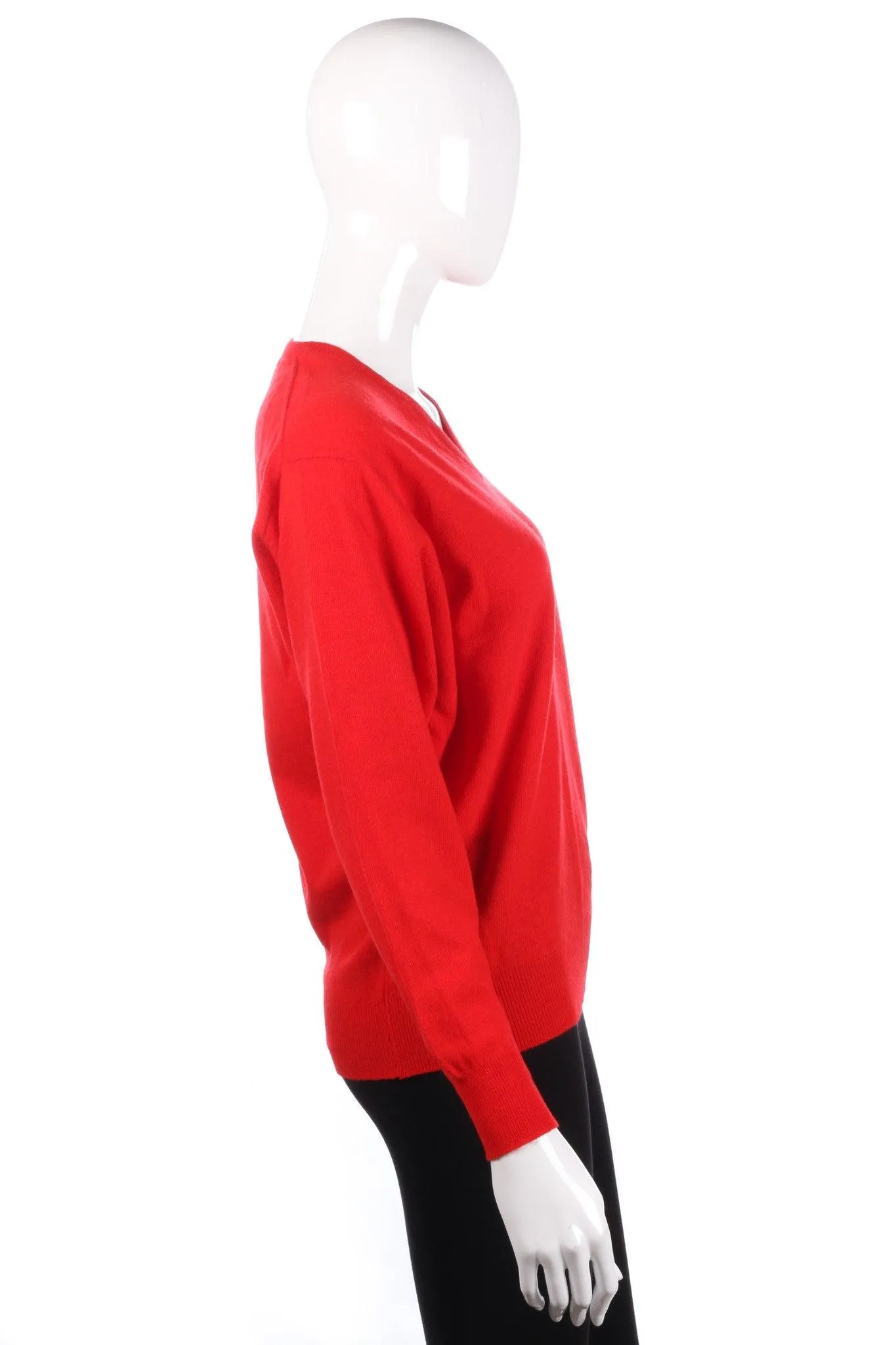 Lyle and Scott red jumper size 10/12