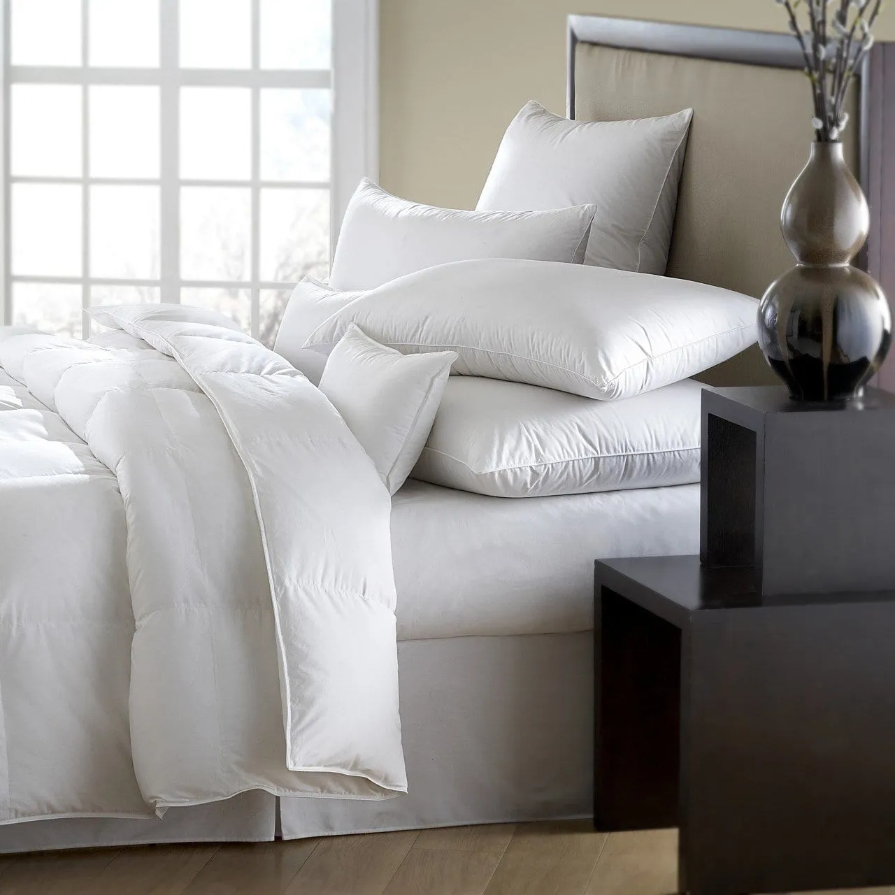 Mackenza 560  White Down Comforter by Downright