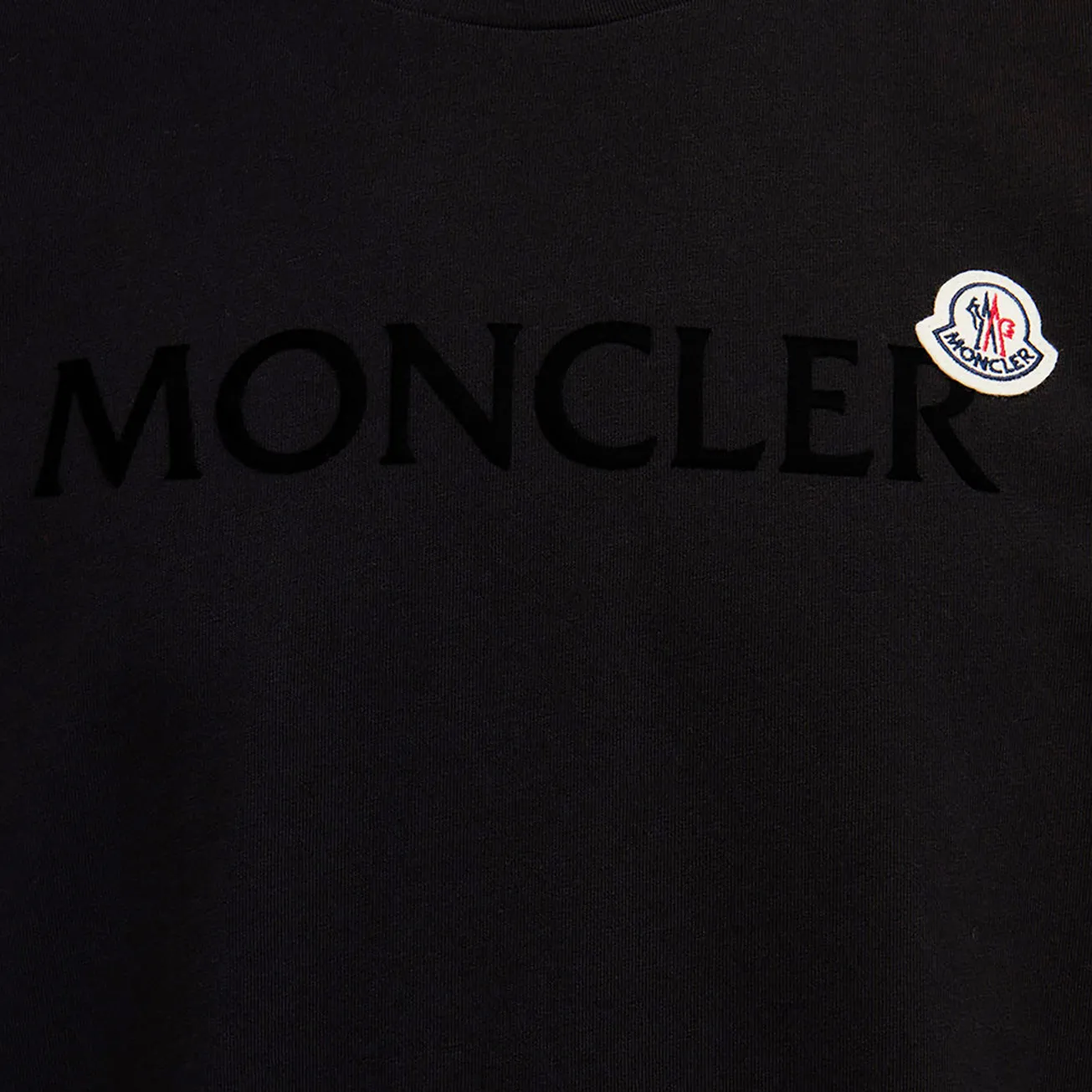 Moncler Logo And Badge T-Shirt