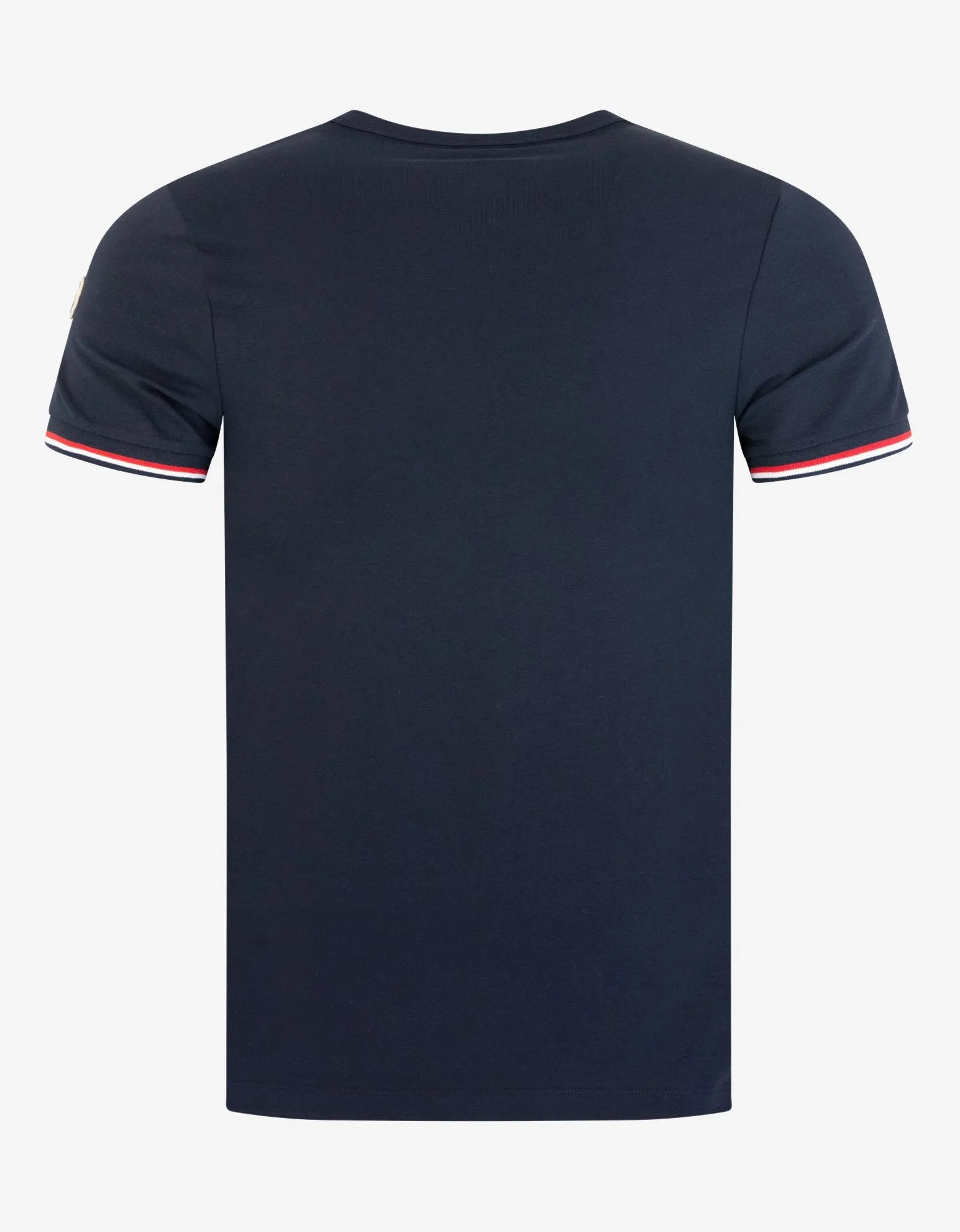 Navy Blue Stretch-Cotton Slim Fit T-Shirt