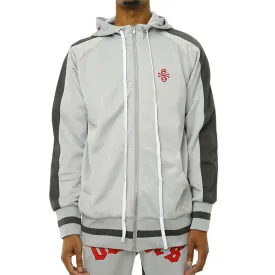 Own The Team Double Stripe Track Jacket Grey