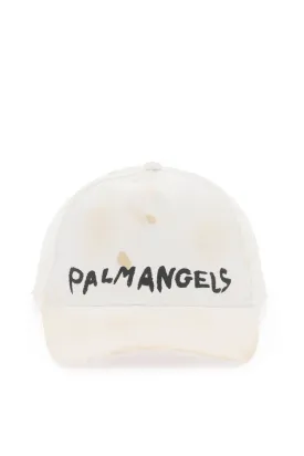 Palm angels used-effect baseball cap