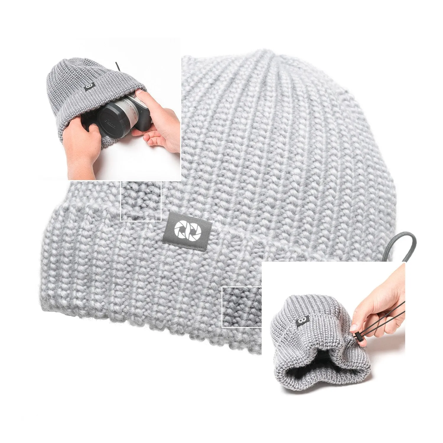 Pouch Beanie KNIT (short)