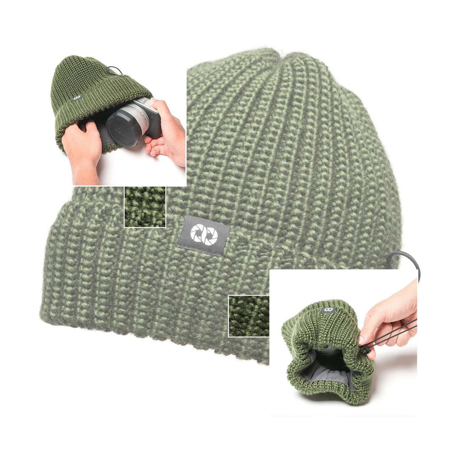 Pouch Beanie KNIT (short)