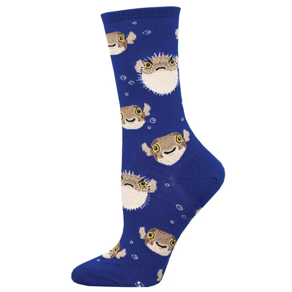 Pufferfish Women's Crew Socks