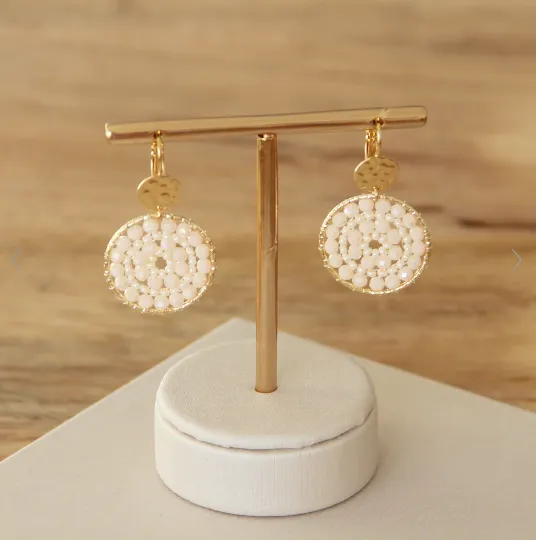 Santibe - Paradis Disc Earrings