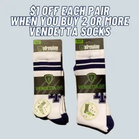 SOCKS w/MD LOGO - Vendetta - Adult