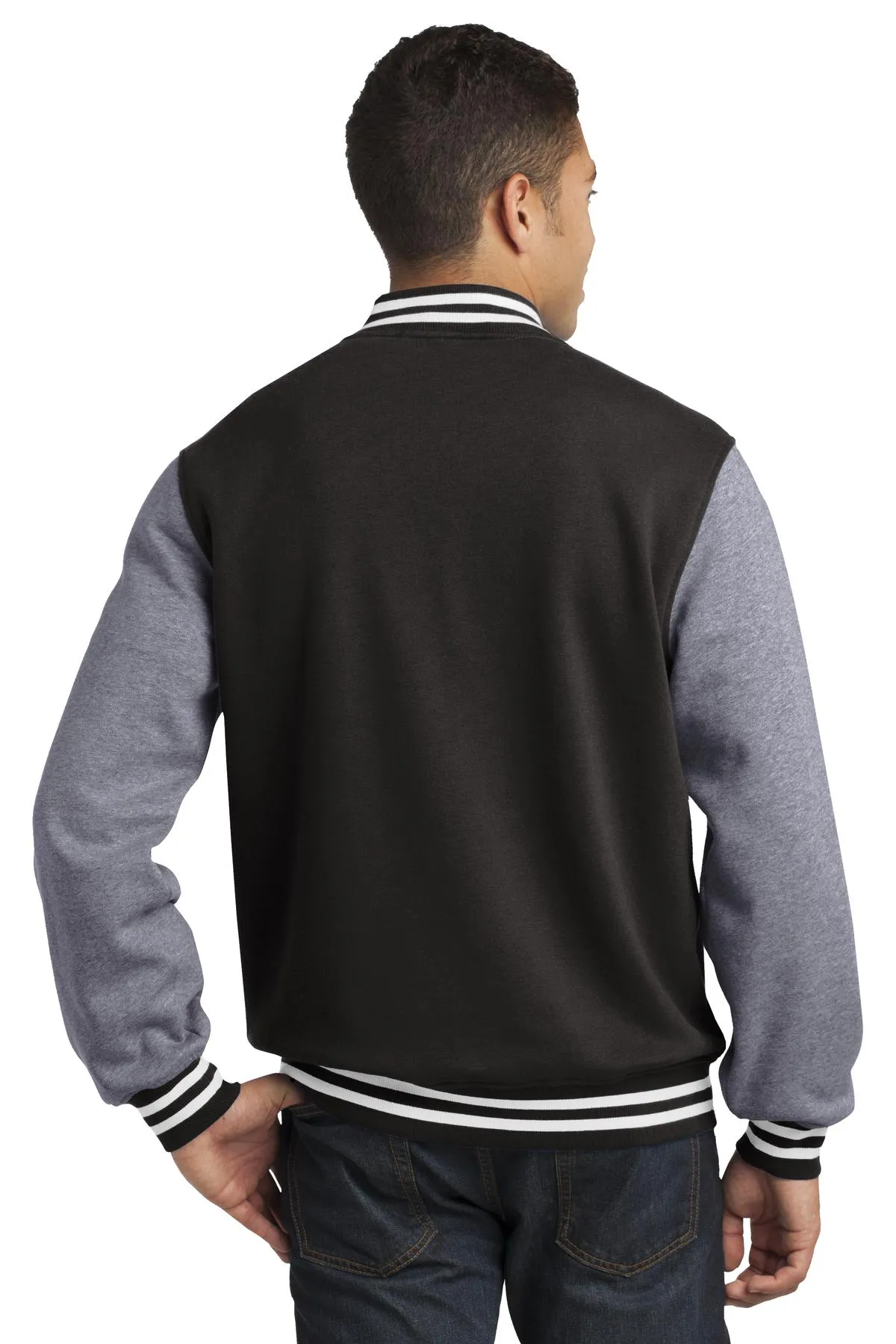 Sport-Tek® Fleece Letterman Jacket. ST270