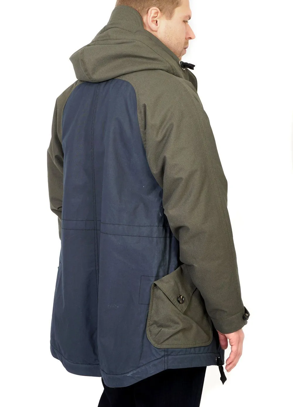 STORM | Hooded Winter Coat | Reflective Green