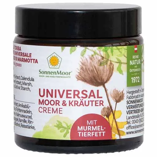 !UNIVERSAL MOOR and herbal fat marmot cream