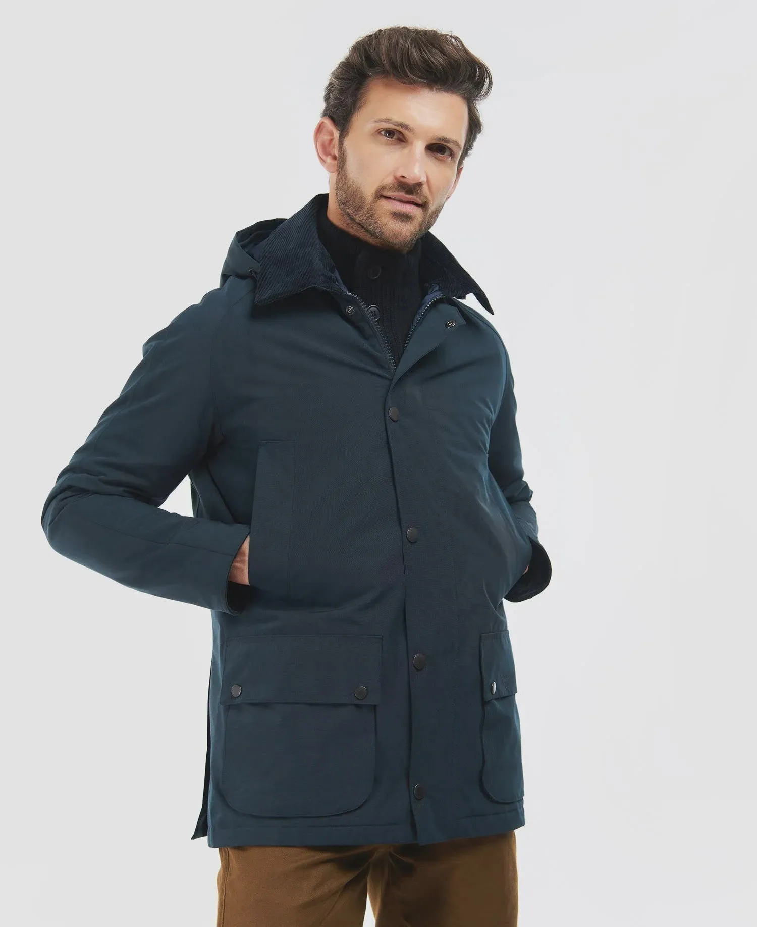 Winter Ashby Jacket - Navy